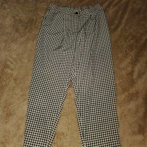 H&M PLAID DRESS PANTS - SIZE L